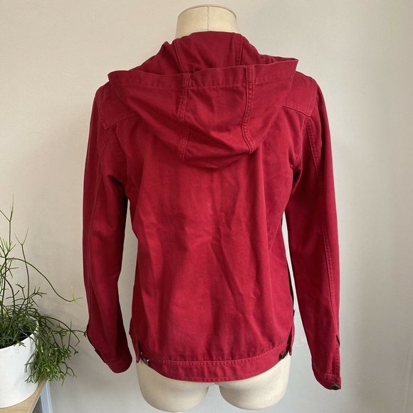 CORFU Jeans 10 12 Red Jacket Vintage Corfu Basics - Picture 3 of 12